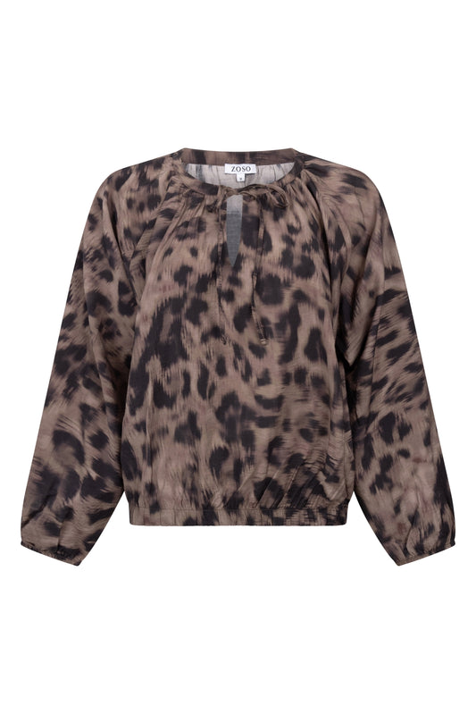 ZOSO top Maite panterprint