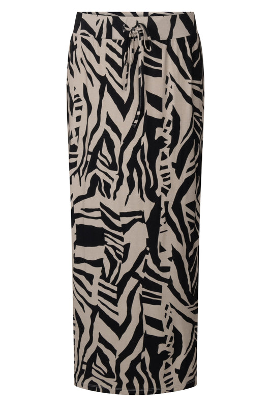 Zoso rok Myra print zwart-zand