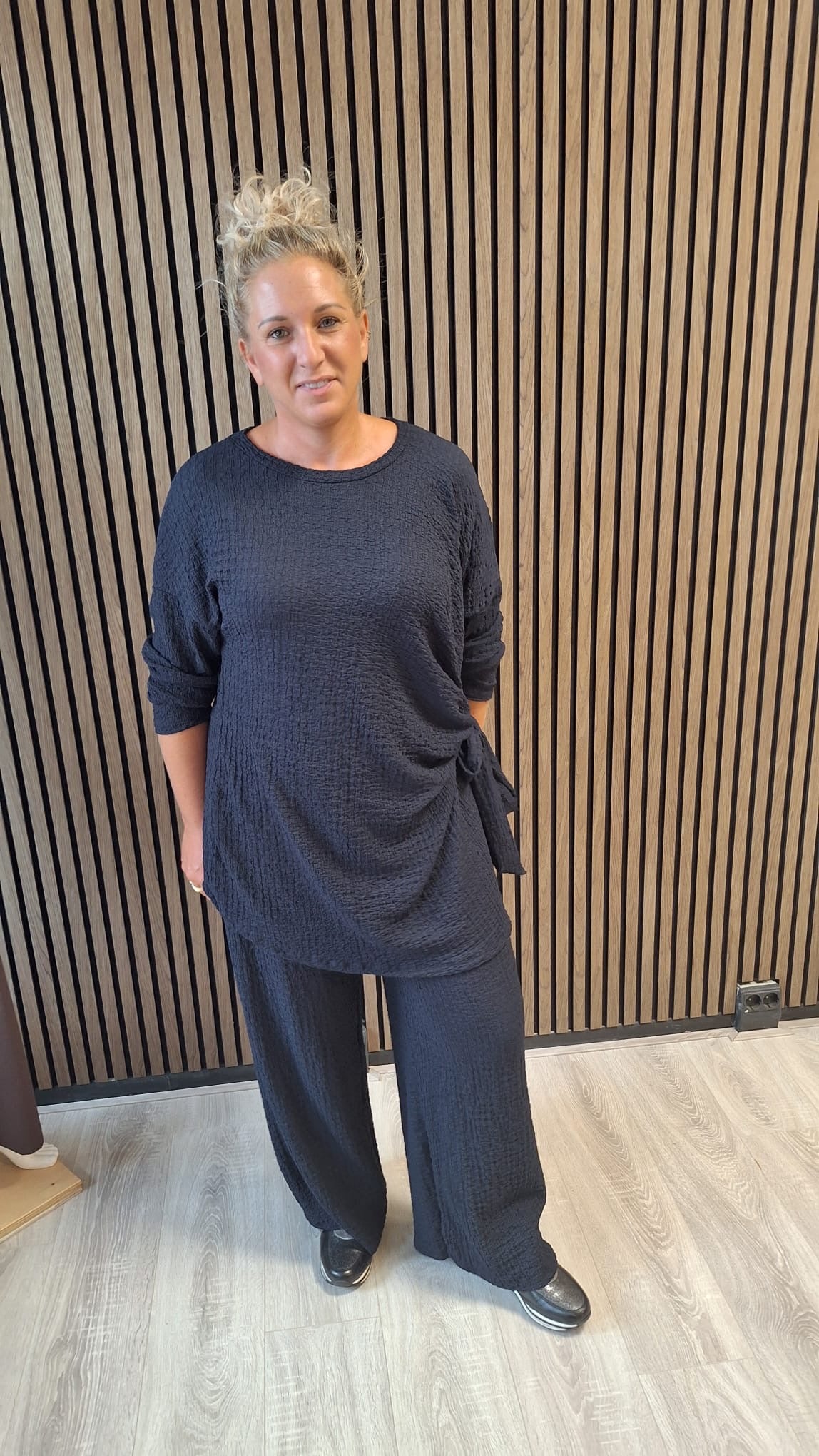 Set Sara knoop voor