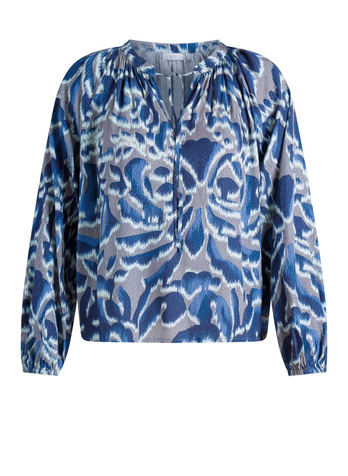 Yest blouse Carmen print